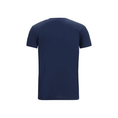 Max Mara Blaues Baumwoll-T-Shirt