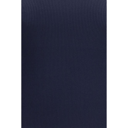 Max Mara Blaue Viskose-Tanktops