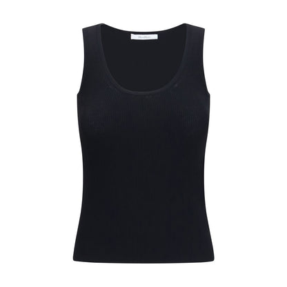 Max Mara Schwarze Tanktops aus Viskose