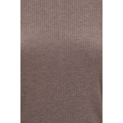 Max Mara Brauner Sweatshirt aus Lyocell