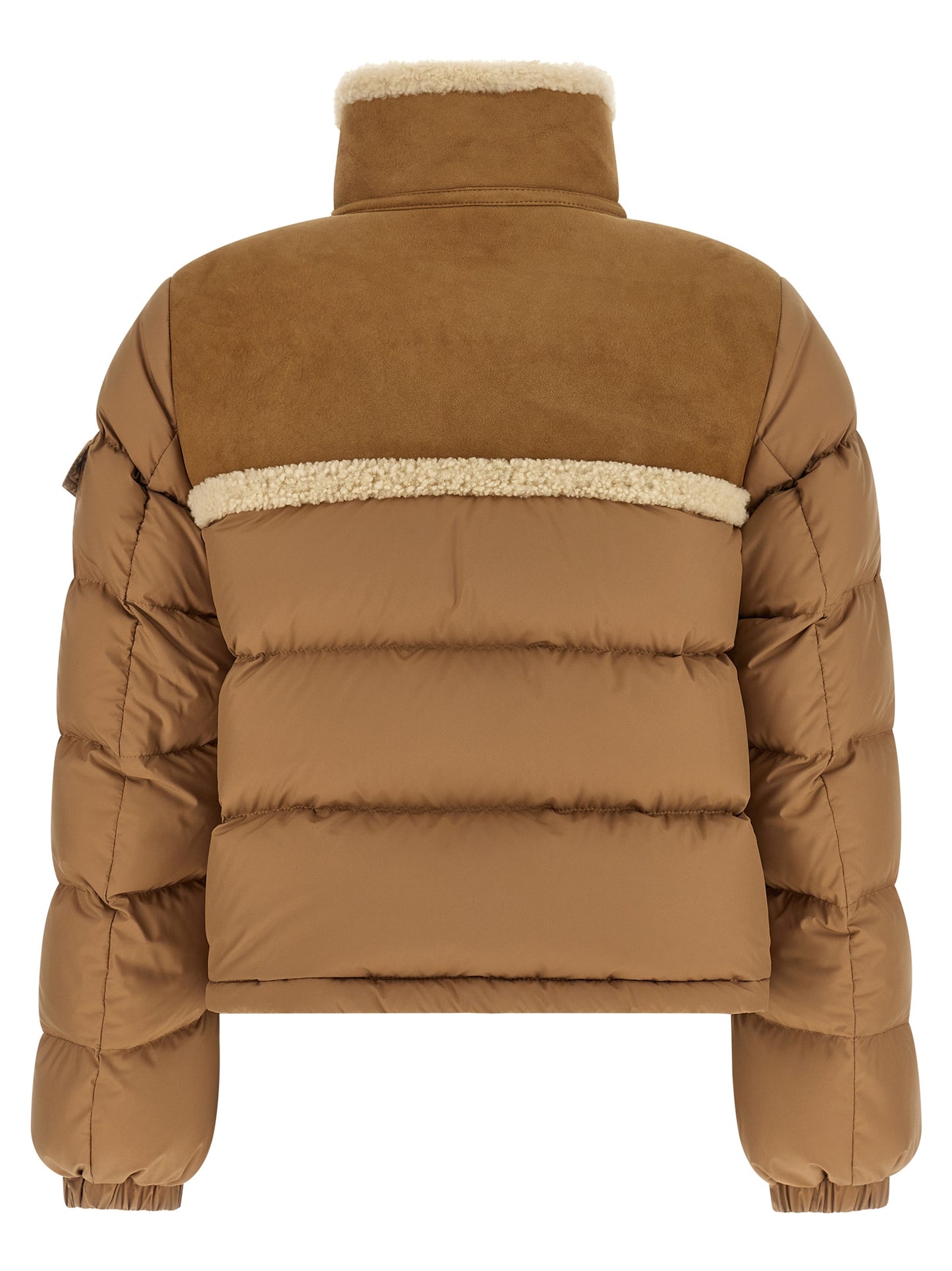 Moncler Beiger Wollmantel