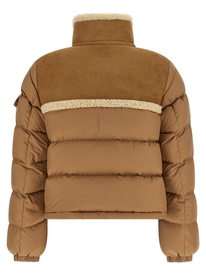 Moncler Beiger Wollmantel