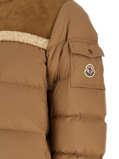 Moncler Beiger Wollmantel