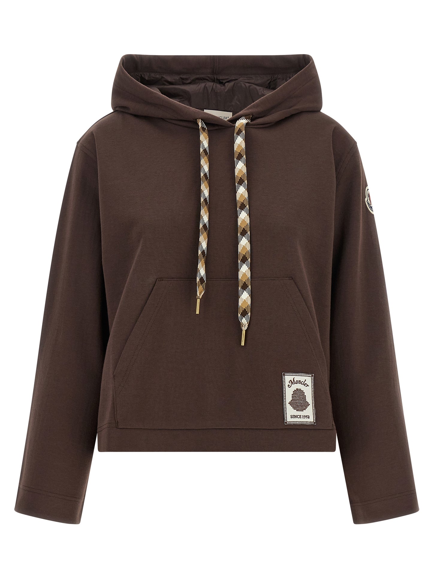 Moncler Brauner Baumwoll-Sweatshirt