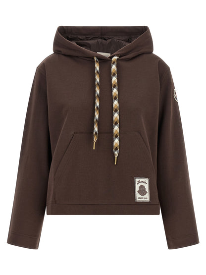 Moncler Brauner Baumwoll-Sweatshirt