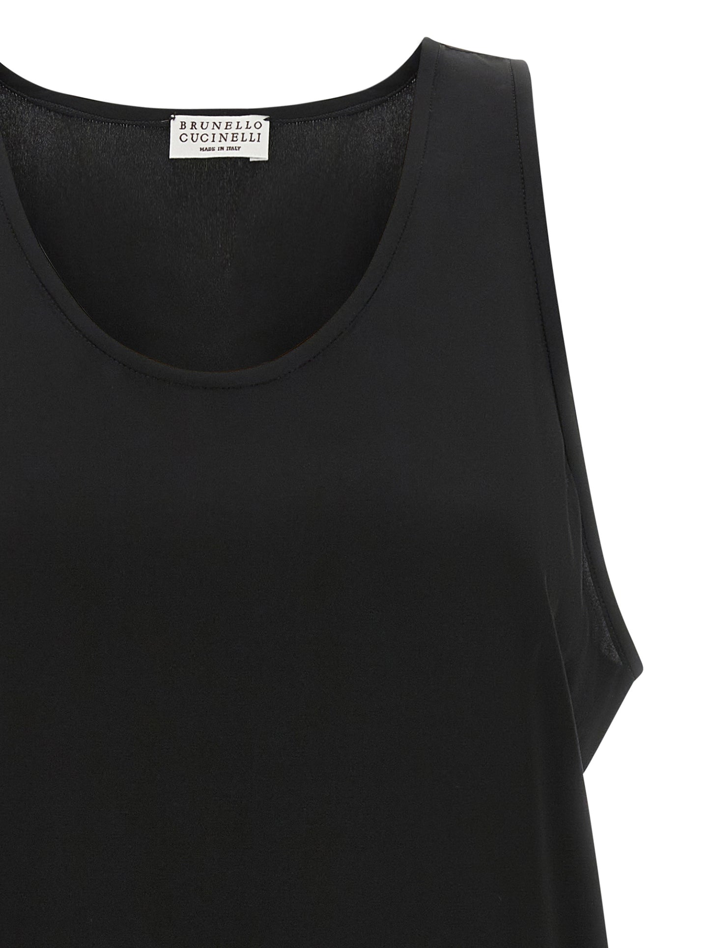 Brunello Cucinelli Seidenhemd in Schwarz