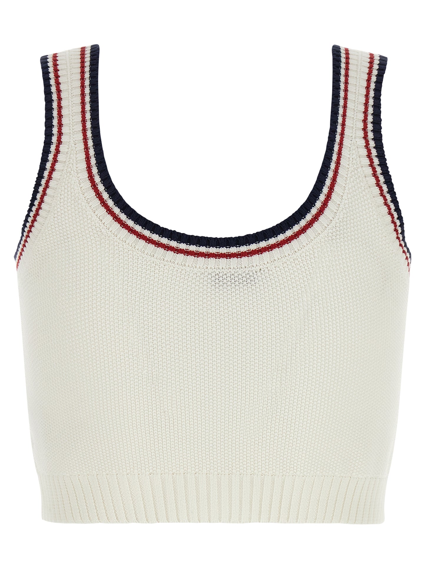 Brunello Cucinelli Weißes Baumwoll-Top