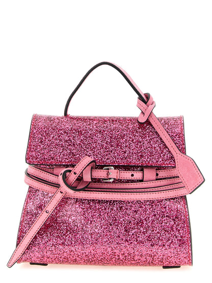 Moschino Multicolor Leder Handtasche