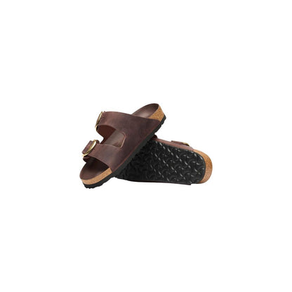Birkenstock Braune Ledersandalen
