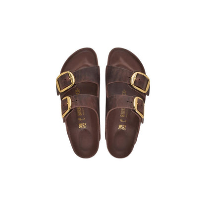 Birkenstock Braune Ledersandalen