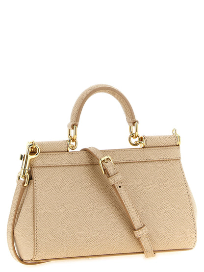 Dolce & Gabbana Handtasche aus mehrfarbigem Kalbsleder