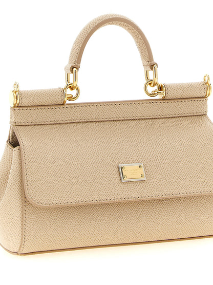 Dolce & Gabbana Handtasche aus mehrfarbigem Kalbsleder