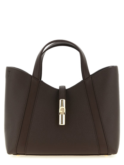 Furla Braune Kalbsleder-Tote Bag