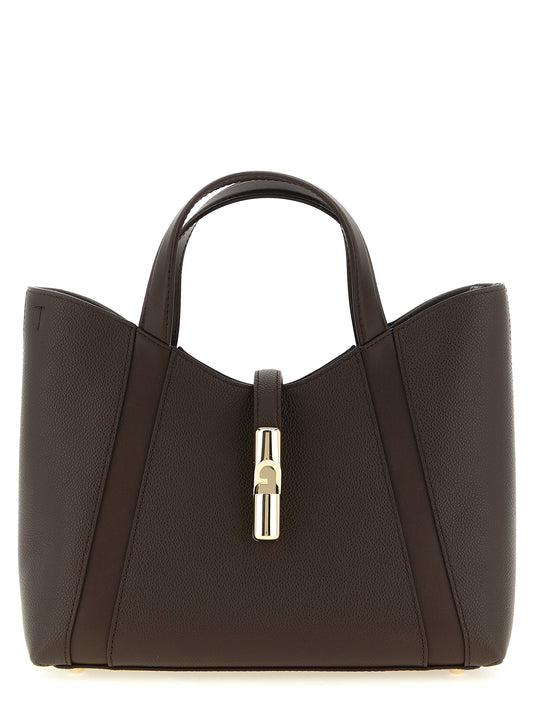 Furla Braune Kalbsleder-Tote Bag