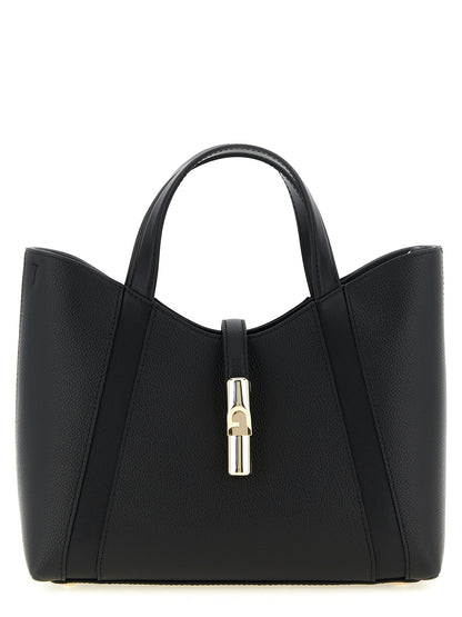 Furla Schwarze Kalbsleder-Tasche