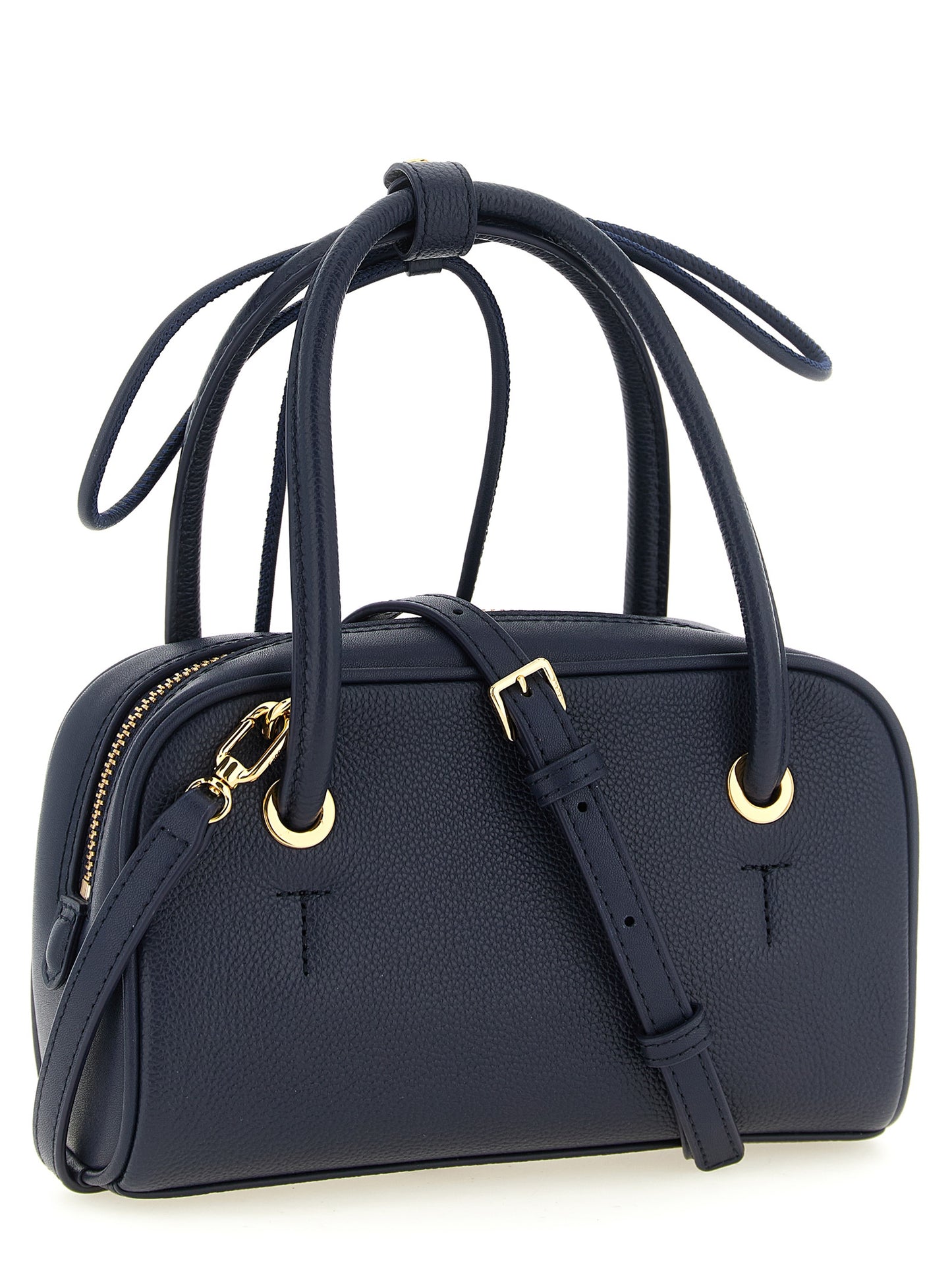 Furla Handtasche aus blauem Kalbsleder