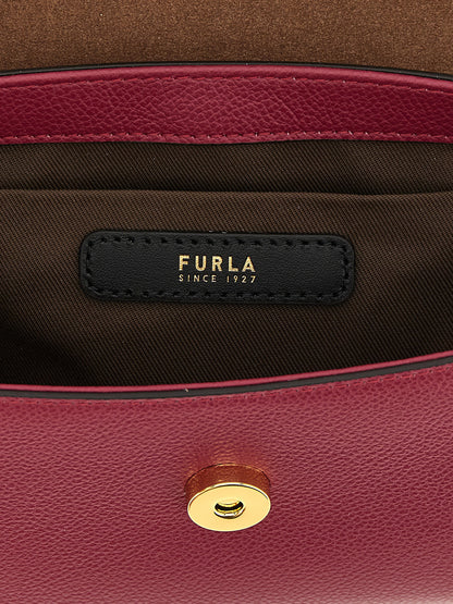 Furla Handtasche aus mehrfarbigem Kalbsleder