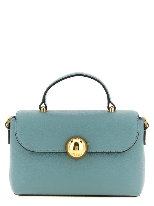 Furla Handtasche aus blauem Kalbsleder