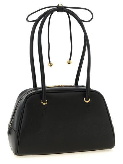 Furla Schwarze Kalbsleder-Handtasche