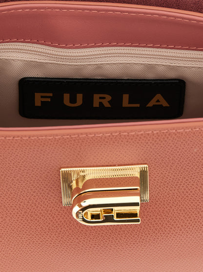 Furla Handtasche aus mehrfarbigem Kalbsleder