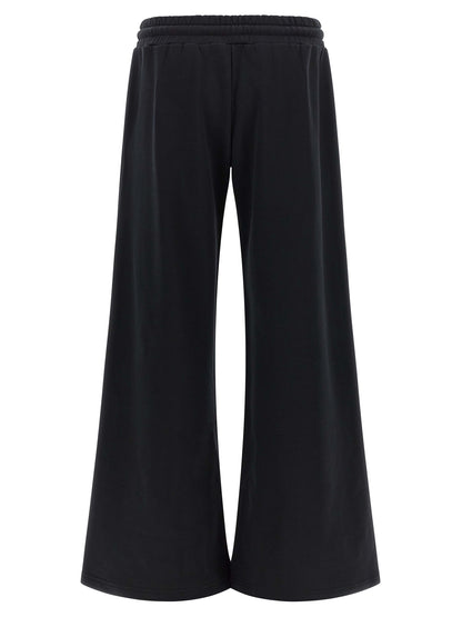 Off-White Schwarze Baumwoll-Jogginghose (Trainingshose)