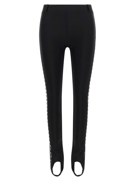 Moschino Bicolor Polyamid-Leggings