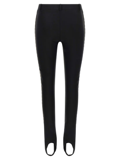 Moschino Bicolor Polyamid-Leggings
