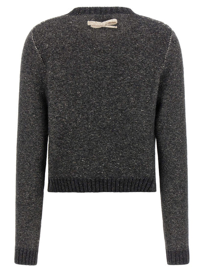 Moschino Grauer Wollcardigan