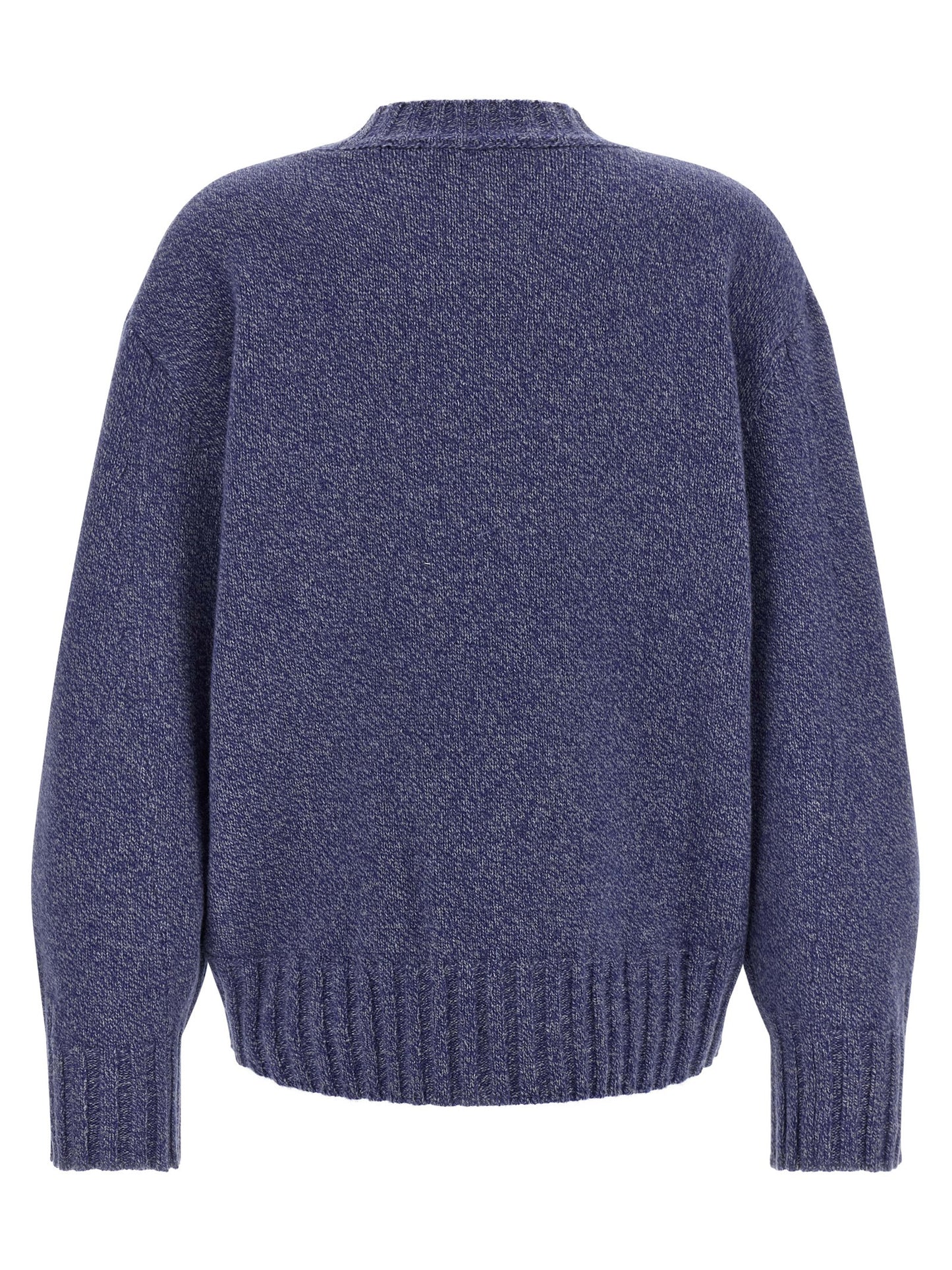 The Attico Blauer Cardigan aus Schurwolle