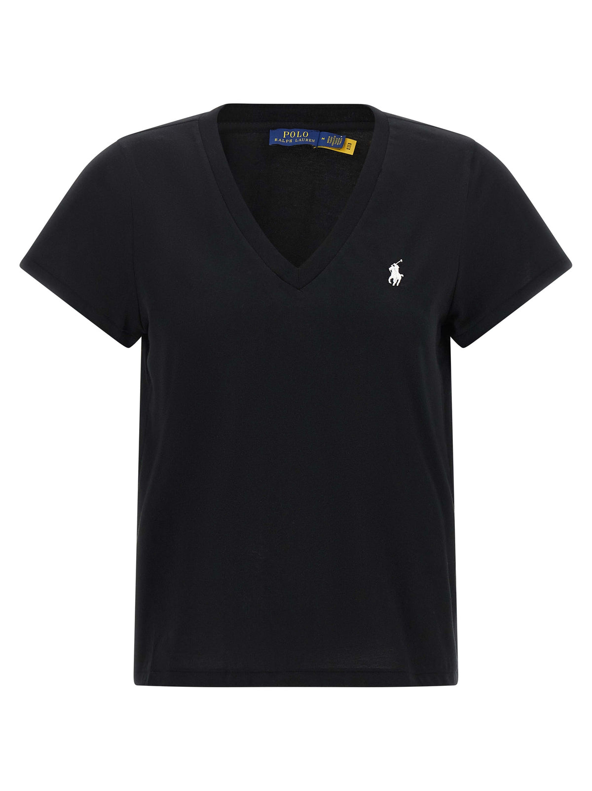 Polo Ralph Lauren T-Shirt aus Stoff in Schwarz