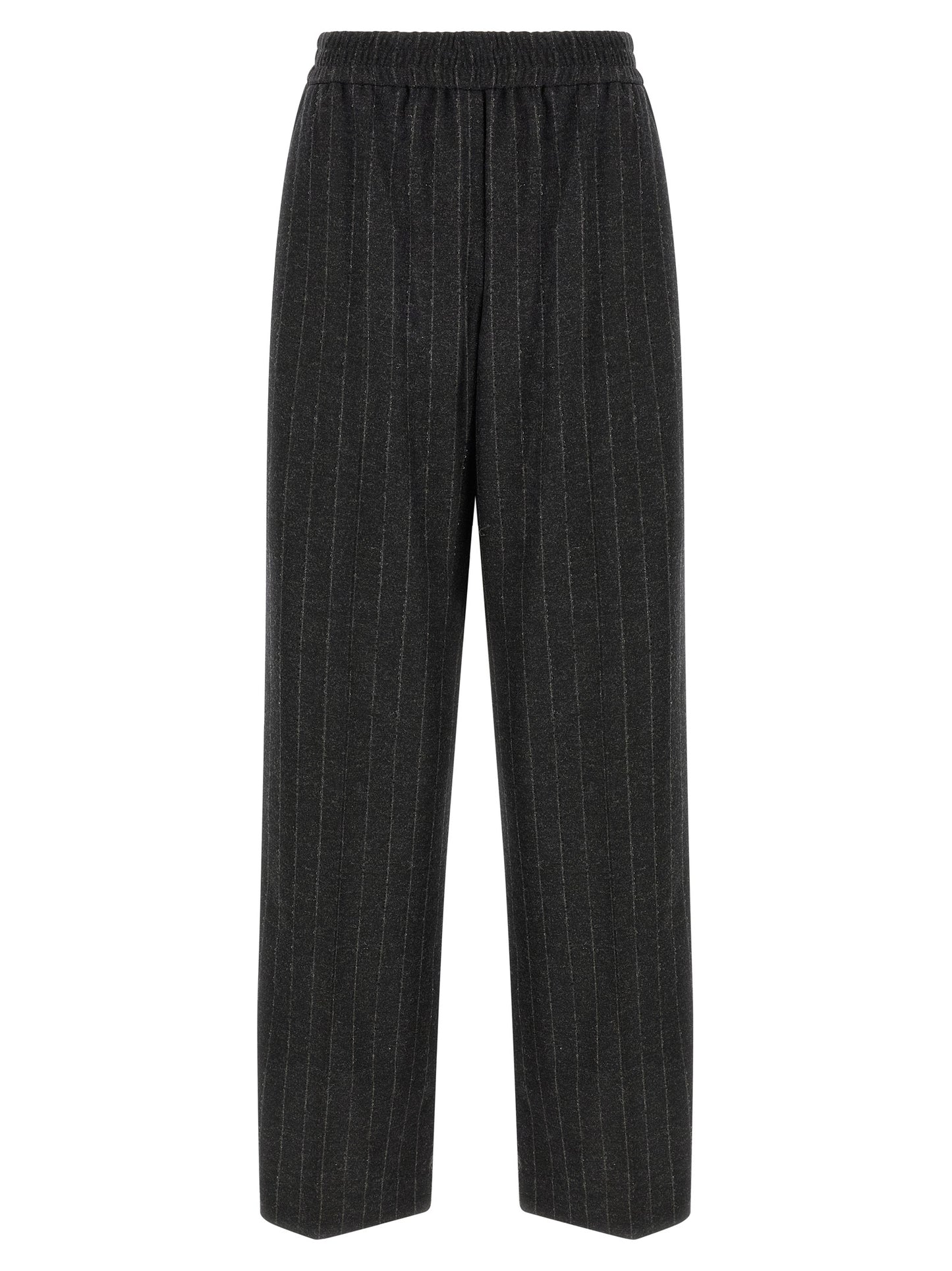 Brunello Cucinelli Graue Hose aus reiner Schurwolle