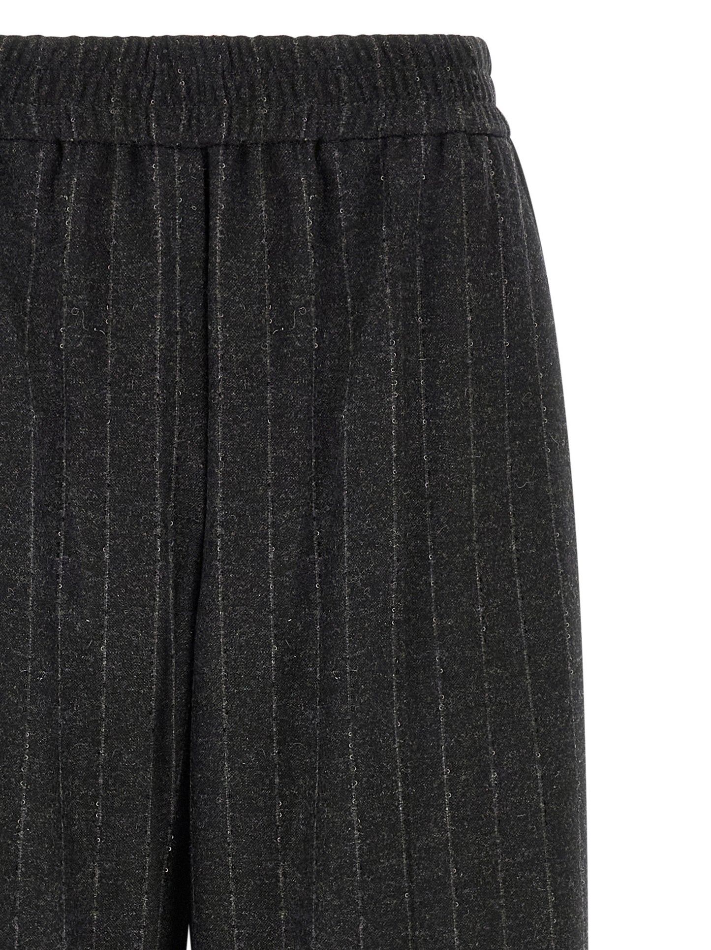 Brunello Cucinelli Graue Hose aus reiner Schurwolle