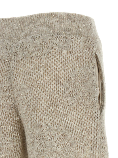 Brunello Cucinelli Beige Nylon-Hose