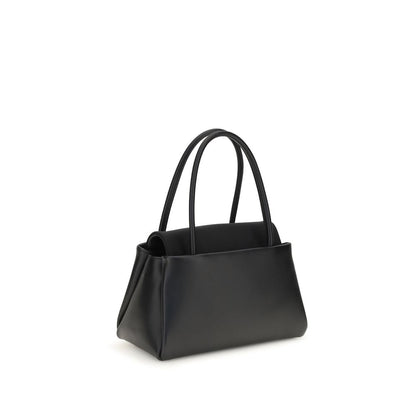 Prada Schwarze Kalbsleder Bos Taurus Handtasche