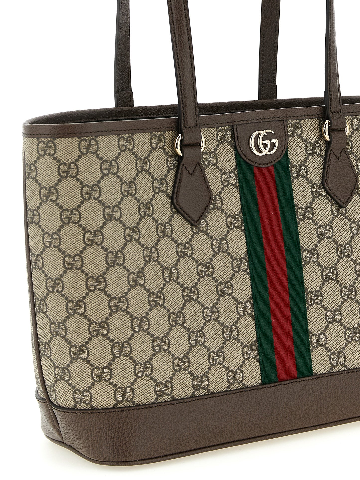 Gucci Braun Polyethylen Frauen Umhängetasche