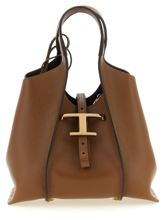 Tod's Braune Kalbsleder-Handtasche