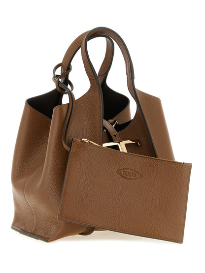 Tod's Braune Kalbsleder-Handtasche