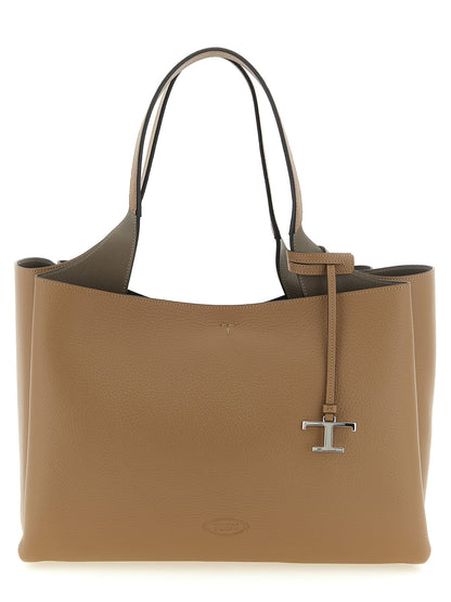 Tod's Braune Kalbsleder-Tote Bag
