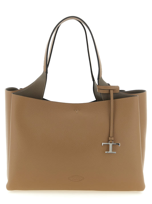 Tod's Braune Kalbsleder-Tote Bag