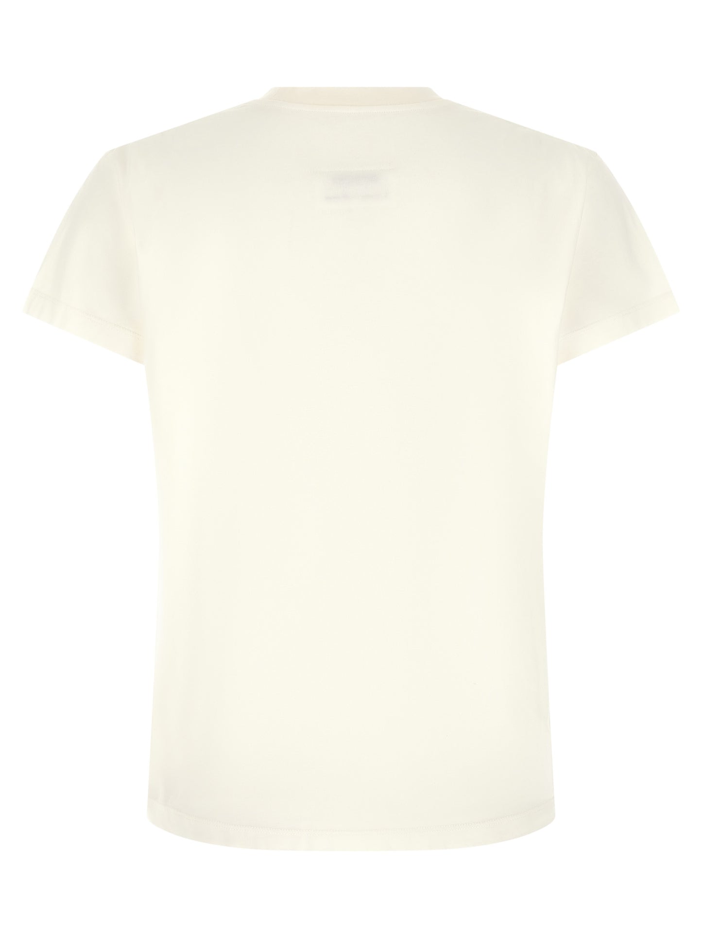 MM6 Maison Margiela Weißes Baumwoll-T-Shirt