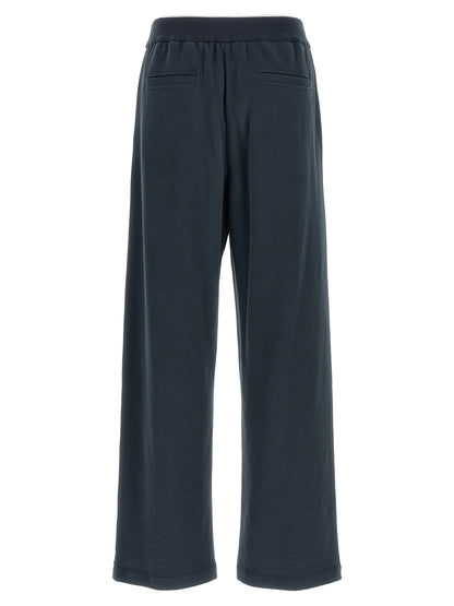 Brunello Cucinelli Blaue Baumwoll-Jogginghose (Trainingshose)