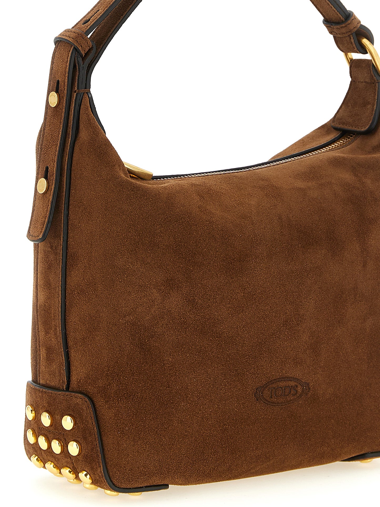 Tod's Braunes Kalbsleder Damen Crossbody Tasche