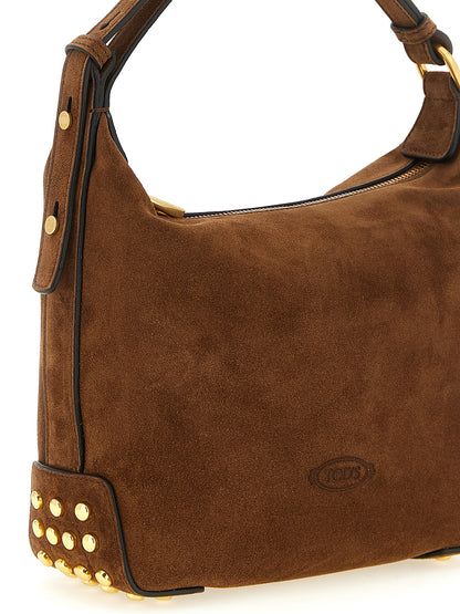 Tod's Braunes Kalbsleder Damen Crossbody Tasche