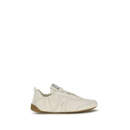 Chloé Beige Stoff-Sneaker