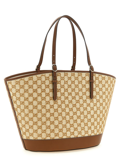 Gucci Braune Baumwolltasche