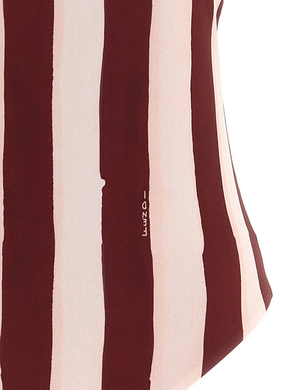 Fendi Einteiliger Badeanzug aus mehrfarbigem Polyester