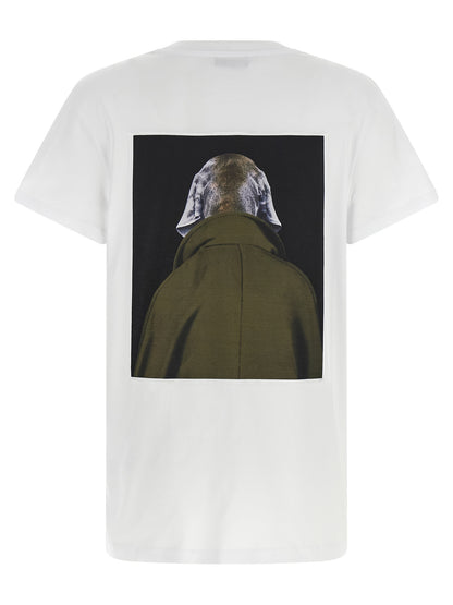 Max Mara Weißes Baumwoll-T-Shirt