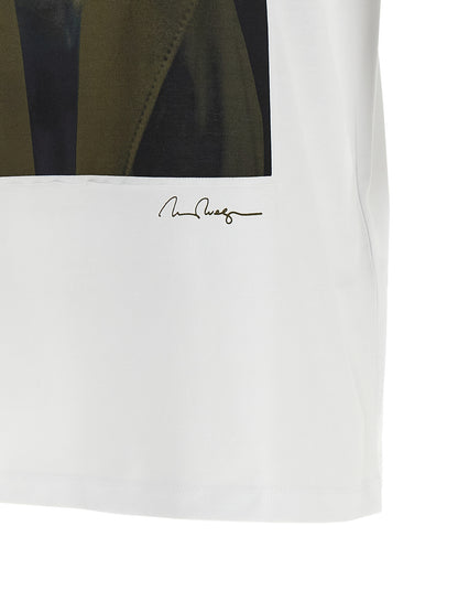 Max Mara Weißes Baumwoll-T-Shirt