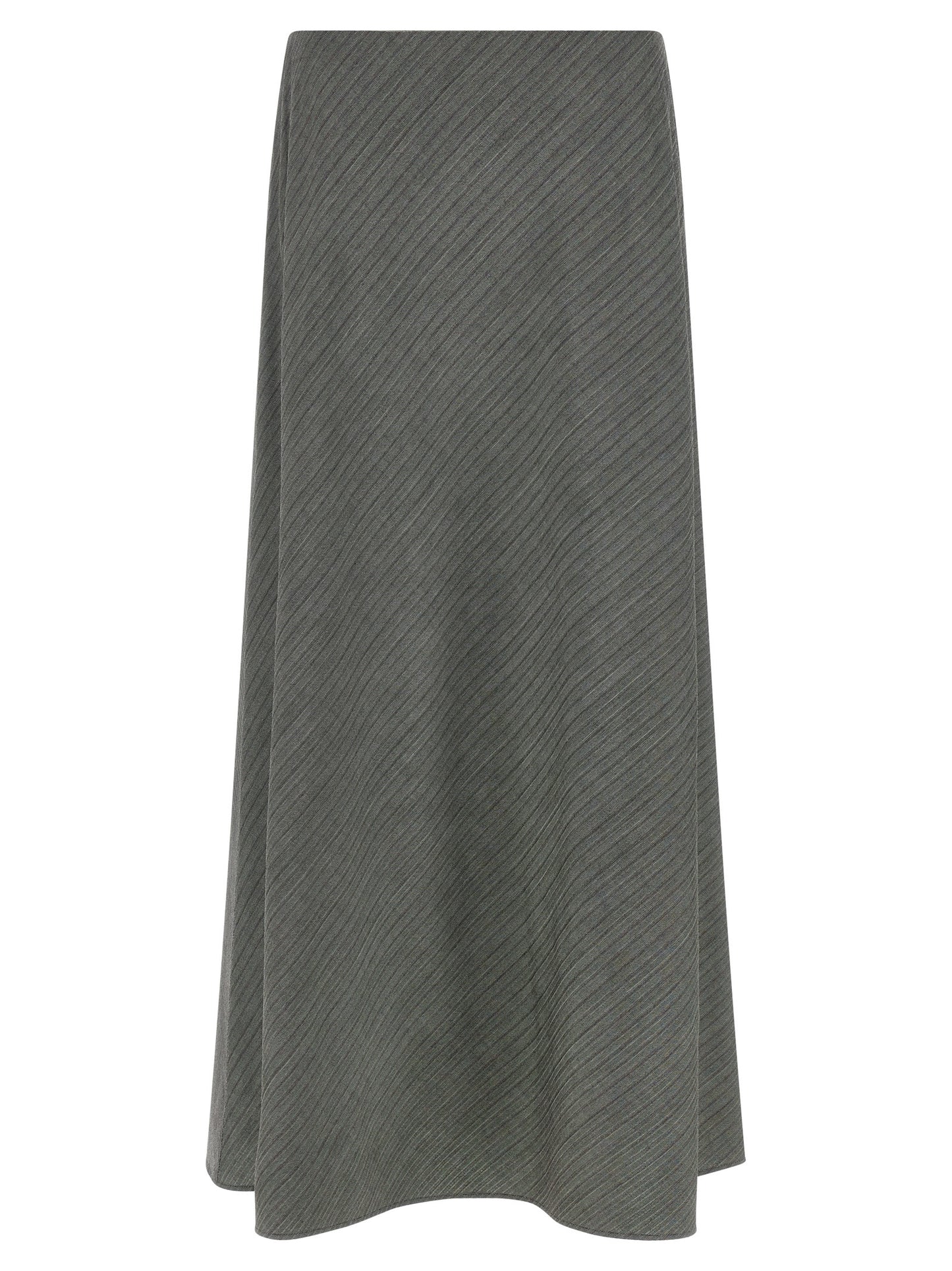 Alberta Ferretti Grauer Minirock aus Viskose