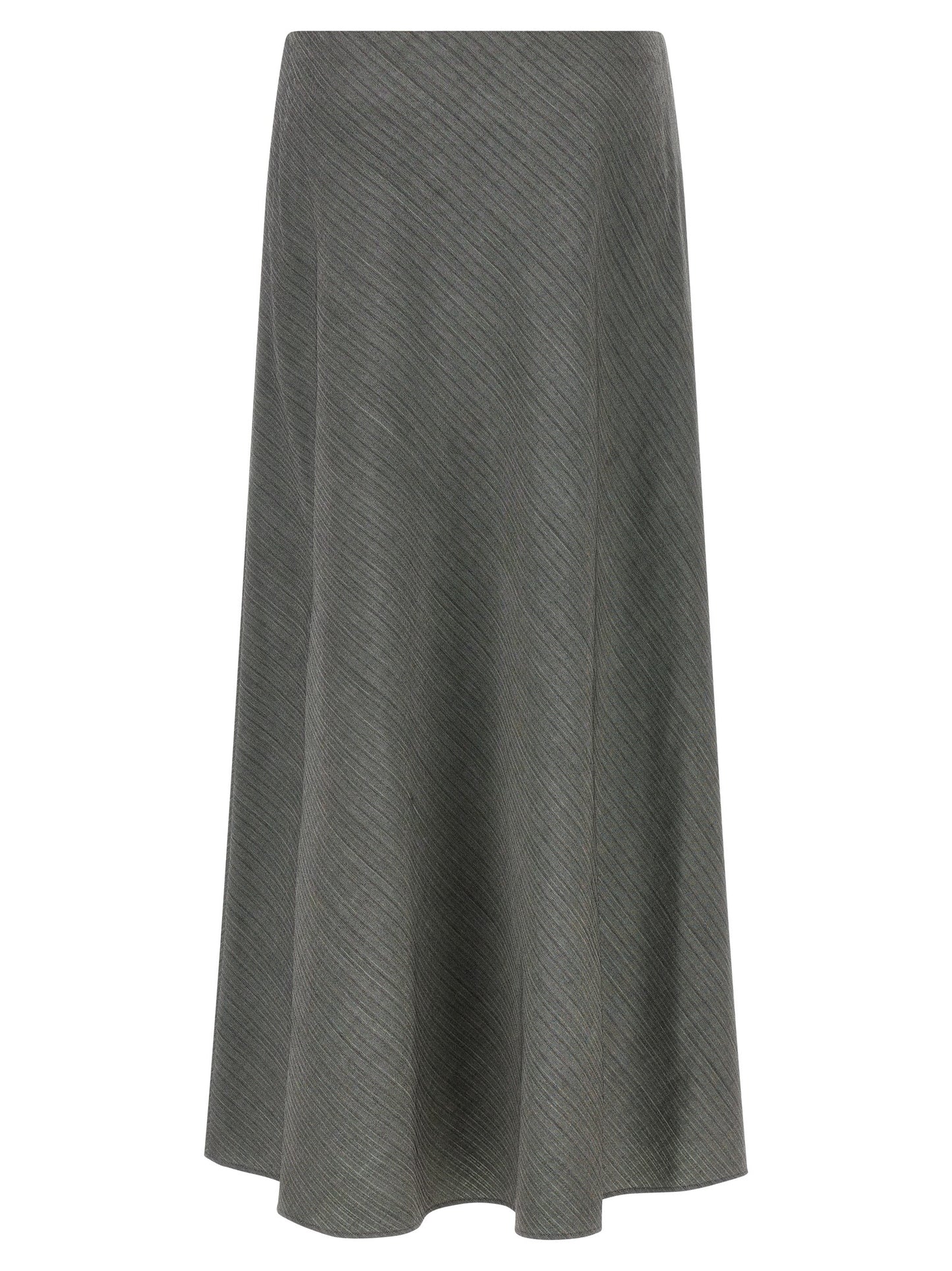 Alberta Ferretti Grauer Minirock aus Viskose